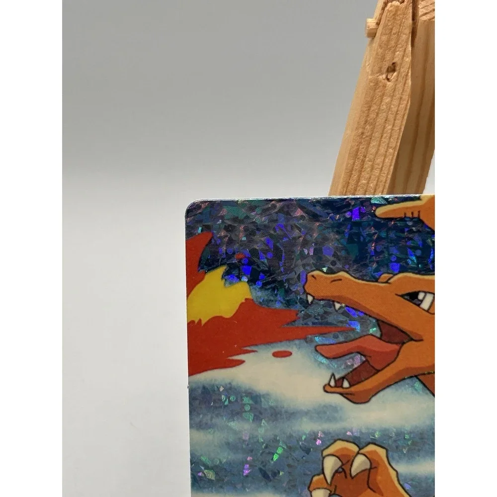 Pokemon 1995 Vending Prism Firework Holo Sticker 33‎ 31 Charizard Vaporeon